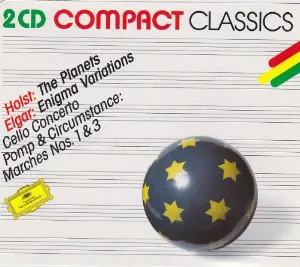 Pochette Holst: The Planets / Elgar: Enigma Variations / Cello Concerto / Pomp and Circumstances Marches 1 and 3