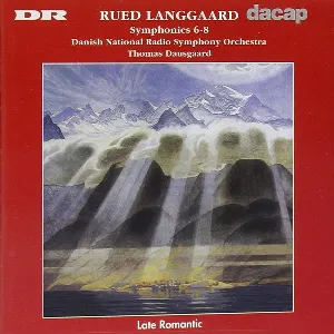 Pochette de Symphonies 6-8 de DR SymfoniOrkestret - Thomas Dausgaard - Rued Langgaard