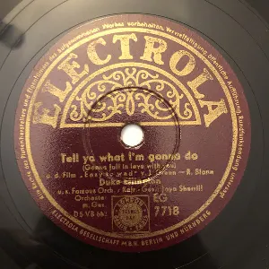 Pochette de Tell Ya What I'm Gonna Do / Royal Garden Blues de Duke Ellington and His Orchestra
