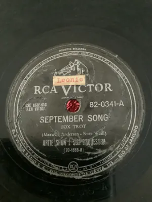 Pochette de September Song / Little Jazz de Artie Shaw and His Orchestra