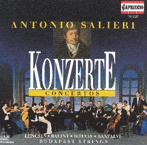 Pochette de Konzerte de Antonio Salieri - Lajos Lencsés - Budapesti Vonósok