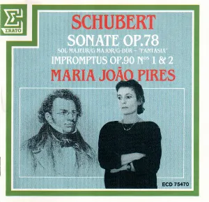 Pochette Sonate Op. 78 / Impromptus Op. 90 Nos. 1-2