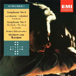 Pochette Symphonie No. 8 'Unvollendete' / No. 9 'Die Große'