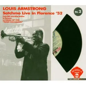 Pochette Satchmo Live in Florence 1952