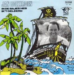Pochette de In de bajes heb ik ’t geleerd / Ik dronk en vergat de Jan Boezeroen