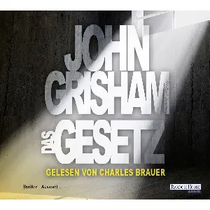 Pochette de Das Gesetz de John Grisham - Charles Brauer
