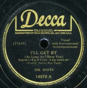 Pochette de I'll Get By (As long as I Have You) / Someday I'll Meet You Again de The Ink Spots