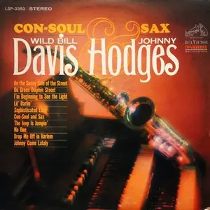 Pochette de Con-Soul & Sax de Wild Bill Davis - Johnny Hodges