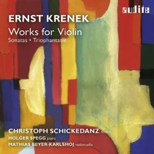 Pochette de Works for Violin: Sonatas / Triophantasie de Ernst Krenek