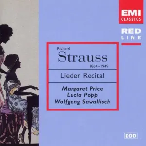 Pochette Richard Strauss Lieder Recital