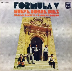 Pochette de Nueve sobre diez de Fórmula V