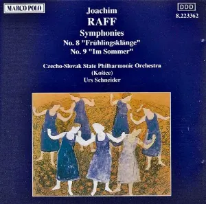Pochette de Symphonies no. 8 “Frühlingsklänge” / no. 9 “Im Sommer” de Štátna filharmónia Košice - Joachim Raff - Urs Schneider