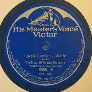 Pochette de Lovely Lucerne / Romany Love de Paul Whiteman and His Orchestra