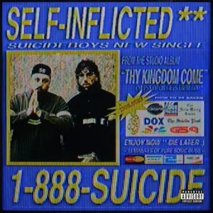 Pochette de Self-Inflicted de $uicideboy$