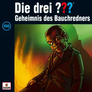 Pochette de Die drei ??? 196: Geheimnis des Bauchredners de Die drei ???