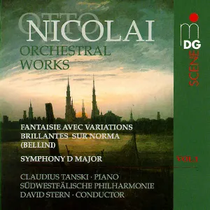 Pochette de Orchestral Works, Vol. 1 de Otto Nicolai