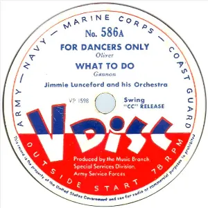Pochette For Dancers Only / What to Do / I Cover the Waterfront / The Same Old Story