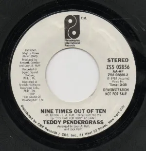 Pochette This Gift of Life / Nine Times Out of Ten