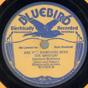 Pochette de Are You Marching With the Saviour? / Don't Forget Me, Darling de The Delmore Brothers