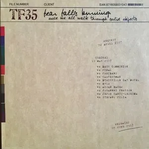 Pochette de Once We All Walk Through Solid Objects de Fear Falls Burning