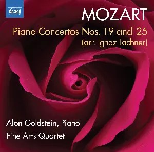 Pochette de Piano Concertos Nos. 19 & 25 (Arr. for Piano & String Quintet by Ignaz Lachner) de Fine Arts Quartet - Wolfgang Amadeus Mozart
