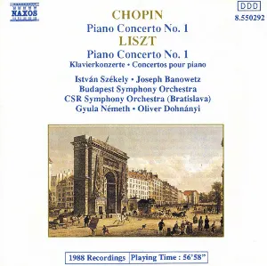 Pochette Chopin: Piano Concerto no. 1 / Liszt: Piano Concerto no. 1