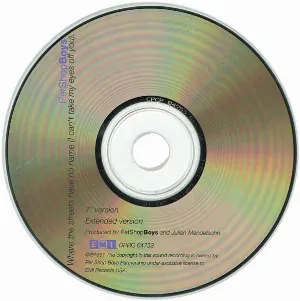 Pochette de Where The Streets Have No Name (I Can't Take My Eyes Off You) de Pet Shop Boys