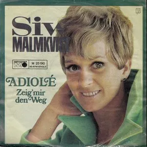 Pochette de Adiolé de Siw Malmkvist