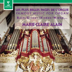 Pochette de Les Plus Belles Pages de l'Orgue de Marie‐Claire Alain