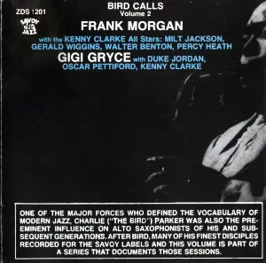 Pochette de Bird Calls Volume 2 de Gigi Gryce