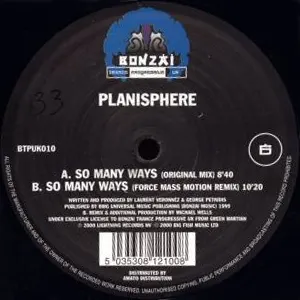 Pochette de So Many Ways de Planisphere