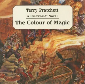 Pochette de The Colour of Magic de Terry Pratchett - Nigel Planer