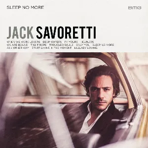 Pochette de Sleep No More de Jack Savoretti