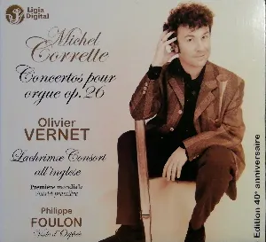 Pochette de Corrette - Concertos pour orgue Op.26 de Olivier Vernet