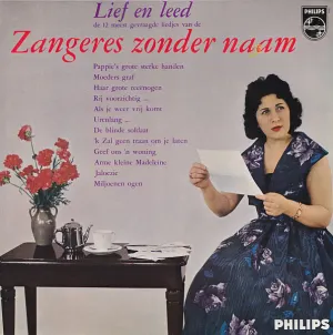 Pochette de Lief en leed de Zangeres Zonder Naam
