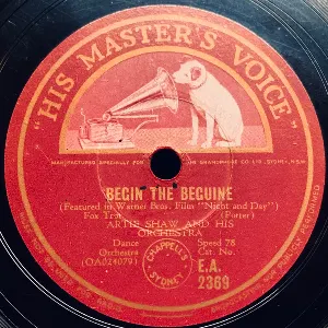 Pochette de Begin the Beguine / Deep in a Dream de Artie Shaw and His Orchestra