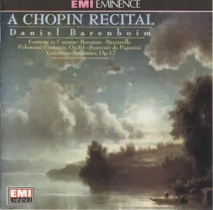 Pochette de A Chopin Recital de Fryderyk Chopin - Daniel Barenboim