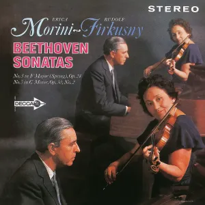 Pochette de Violin Sonatas nos. 5 & 7 de Ludwig van Beethoven - Rudolf Firkušný