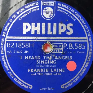 Pochette de I Heard the Angels Singing / Hell Hath No Fury de Frankie Laine