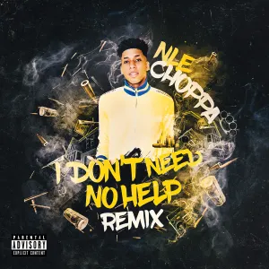 Pochette de I Don’t Need No Help (Glokknine remix) de NLE Choppa