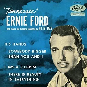 Pochette de His Hands EP de Tennessee Ernie Ford