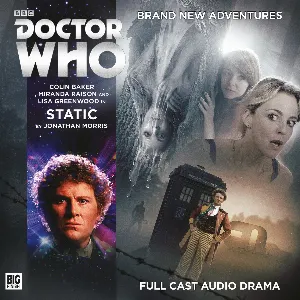 Pochette de Doctor Who: Static de Miranda Raison - Colin Baker - Jonathan Morris