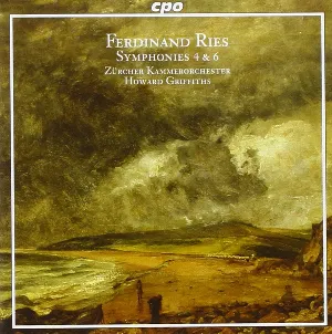 Pochette de Symphonies 4 & 6 de Zürcher Kammerorchester - Ferdinand Ries - Howard Griffiths