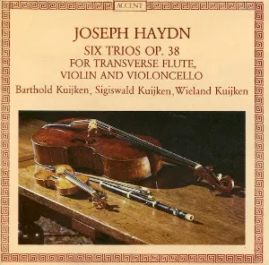Pochette Six Trios op. 38 for Transverse Flute, Violin and Violoncello