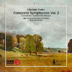 Pochette de Complete Symphonies, Vol. 2 de Cipriani Potter - BBC National Orchestra of Wales - Howard Griffiths