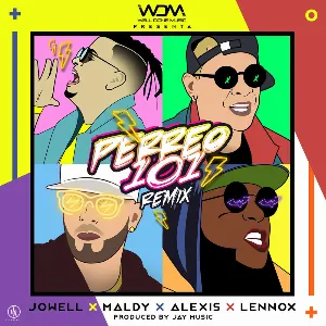 Pochette de Perreo 101 (remix) de Maldy - Jowell - Lennox