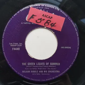 Pochette de The Green Leaves of Summer / De Guello de Nelson Riddle and His Orchestra