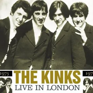 Pochette de Live in London 1973/1977 de The Kinks