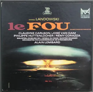 Pochette de Le Fou de Alain Lombard - Philippe Huttenlocher - José van Dam