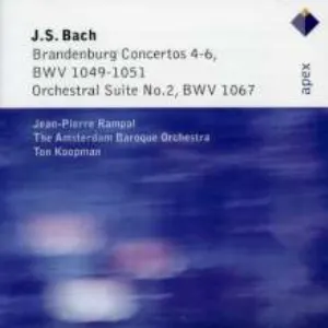 Pochette Brandenburg Concertos 4-6, BWV 1049-1051 / Orchestral Suite no. 2, BWV 1067